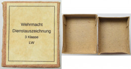 Germany, III Reich, Engraver box Wehrmacht Long Service Award 3 class Luftwaffe