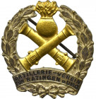 Germany, Ratingen, Badge of the association Artillery