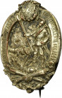 Germany, Ratingen, Badge of the association Artillery 1899