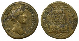 Roman Empire, Antoninus Pius, Sestertius Consecratio