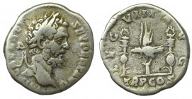 Roman Empire, Septimius Severus, Denarius - Legion VIII Scarce