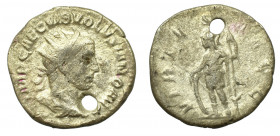 Roman Empire, Volusianus, Antoninian Scarce