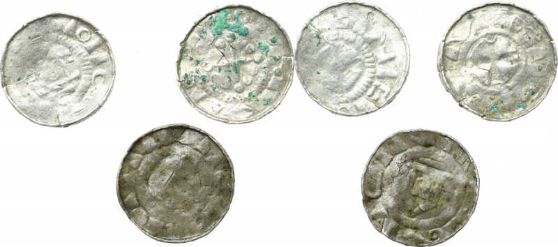 Germany, Lot of cross denarius Ładne egzemplarze. Patyna. 

Cредневековые моне...