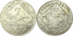 Austria, Franz II, 7 kreuzer 1802 - overstriked on 12 kreuzer