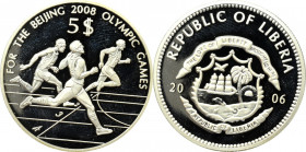 Liberia, 5 dollars 2006