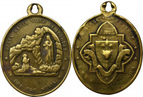 Belgia, Medalik religijny św. Maria z Lourdes
