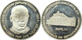 Niemcy, Medal Grundgens 1963 - srebro