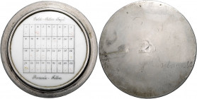 Zubehör. 
Gold-Silber-Probiertafel. "Gold-Silber-Tafel" (um 1900), handliches Gerät zur Feststellung des Feingehaltes unterwegs, für Edelmetallhändle...