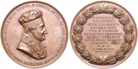 Deutsche Medaillen. 
Berlin. 
Bronzemed. 1830, von H. Lorenz b. Loos, auf den Bürgermeister/Polizeirat von Berlin, Geh. Kriegsrat Johann Georg Fried...