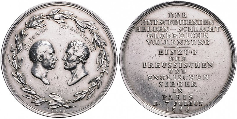 Deutsche Medaillen. 
Brandenburg-Preußen. 
Friedrich Wilhelm III. 1797-1840. S...