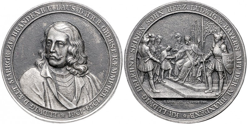 Deutsche Medaillen. 
Brandenburg-Preußen. 
Friedrich Wilhelm III. 1797-1840. E...