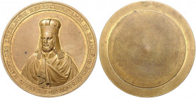Deutsche Medaillen. 
Brandenburg-Preußen. 
Friedrich Wilhelm III. 1797-1840. Probe-Abschlag des Vs.-Stempels der Medaille o.J. (um 1840), von C. Pfe...