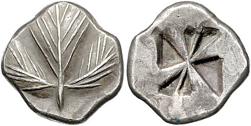 Münzen der griechischen Welt. 
Sicilia/Selinus. 
Didrachme, ca. 540-515 vdZ, 9...