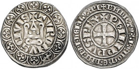 Frankreich. 
Philippe IV., der Schöne 1285-1314. Tournose, 4,09 g. . 

ss-vz