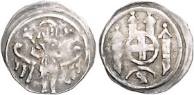 Brandenburg/-Preußen. 
Johann I. und Otto III. 1220-1266/67. Denar, 0.64 g. Da.&nbsp;66. . 

ss