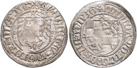 Brandenburg/-Preußen. 
Friedrich II. 1440-1470. Groschen, Brandenburg, 2,44 g. Bahrf.&nbsp;II/&nbsp;31. . 

ss-vz
