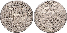 Brandenburg/-Preußen. 
Johann Georg 1571-1598. Groschen 1573, Berlin. Bahrf.&nbsp;II/&nbsp;475&nbsp;a/g. . 

ss