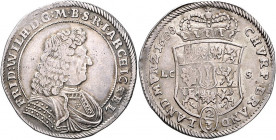 Brandenburg/-Preußen. 
Friedrich Wilhelm 1640-1688. Gulden 1688 LCS (Berlin), deutscher Harnisch, auf der Brust Rosette. v.&nbsp;Schrötter&nbsp;322&n...