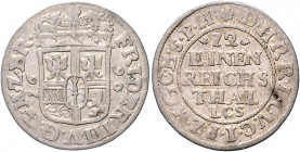 Brandenburg/-Preußen. 
Friedrich III. 1688-1701. 1/12 Taler 1690 LCS (Berlin). v.&nbsp;Schrötter&nbsp;413, Bahrf.&nbsp;III/&nbsp;505. . 

ss