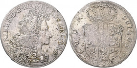 Brandenburg/-Preußen. 
Königreich ab 1701. Friedrich I. 1701-1713. 2/3 Taler 1705 CS (Berlin). Martin&nbsp;5c, v.&nbsp;Schrötter&nbsp;85. . 

winzi...