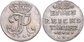 Brandenburg/-Preußen. 
Friedrich II. 1740-1786. 1/12 Taler 1741 EGN (Berlin). Old.&nbsp;5. . 

ss