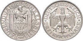 3 RM 1928, Dinkelsbühl. Jaeger&nbsp;334. . 

stempelfrisch