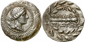 Collection of Ancient coins
RÖMISCHEN REPUBLIK / GRIECHISCHE MÜNZEN / BYZANZ / ANTIK / ANCIENT / ROME / GREECE

Greece. Macedonia. Tetradrachma 158...