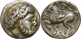 Collection of Ancient coins
RÖMISCHEN REPUBLIK / GRIECHISCHE MÜNZEN / BYZANZ / ANTIK / ANCIENT / ROME / GREECE

Celtowie. Tetradrachma, naśladownic...