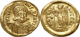Collection of Ancient coins
RÖMISCHEN REPUBLIK / GRIECHISCHE MÜNZEN / BYZANZ / ANTIK / ANCIENT / ROME / GREECE

Byzantium. Justyn I (518-527). Soli...