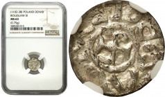 COLLECTION Medieval coins
POLSKA / POLAND / POLEN / SCHLESIEN / GERMANY

Bolesław III Krzywousty (1102-1138). Denar no date, Wrocław (przed 1107) m...