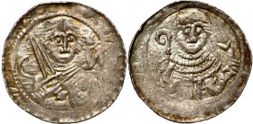 COLLECTION Medieval coins
POLSKA / POLAND / POLEN / SCHLESIEN / GERMANY

Władysław II Wygnaniec (1138-1146). Denar - BEAUTIFUL 

Aw.: Książę z mi...