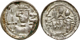 COLLECTION Medieval coins
POLSKA / POLAND / POLEN / SCHLESIEN / GERMANY

Bolesław II Śmiały (1058-1080). Denar królewski (1076-1079), Krakow (Craco...