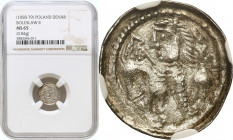 COLLECTION Medieval coins
POLSKA / POLAND / POLEN / SCHLESIEN / GERMANY

Bolesław II Śmiały (1058-1080). Denar książęcy, Krakow (Cracow) - litera S...