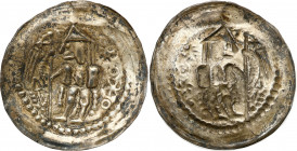 COLLECTION Medieval coins
POLSKA / POLAND / POLEN / SCHLESIEN / GERMANY

Bolesław V Wstydliwy. Brakteat - rycerz z proporcem, Krakow (Cracow) - RAR...