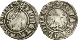 COLLECTION Medieval coins
POLSKA / POLAND / POLEN / SCHLESIEN / GERMANY

Kazimierz III Wielki. Kwartnik duży (Half Grosz), Krakow (Cracow) - RARITY...