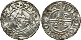 Medieval coins collection - WORLD
POLSKA / POLAND / POLEN / SCHLESIEN / GERMANY

England (Great Britain). Cnut (1016-1035). Denar typu Pointed Helm...