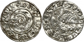 Medieval coins collection - WORLD
POLSKA / POLAND / POLEN / SCHLESIEN / GERMANY

Denmark. Hardeknut (1035-1042). Denar (Penning) - RARE 

Aw.: Sp...