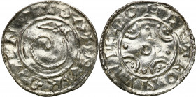 Medieval coins collection - WORLD
POLSKA / POLAND / POLEN / SCHLESIEN / GERMANY

Denmark. Hardeknut (1035-1042). Denar (Penning) - RARE 

Aw.: Sp...