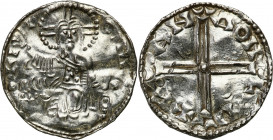 Medieval coins collection - WORLD
POLSKA / POLAND / POLEN / SCHLESIEN / GERMANY

Denmark. Svend II Estridsen (1047-1075). Denar 

Aw.: Chrystus s...