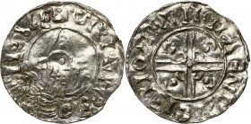 Medieval coins collection - WORLD
POLSKA / POLAND / POLEN / SCHLESIEN / GERMANY

Scandinavia. Naśladownictwo denara angielskiego typu Pointed Helme...