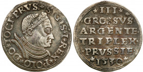 Sigismund I Old
POLSKA/ POLAND/ POLEN / POLOGNE / POLSKO

Zygmunt I Stary. Trojak - 3 grosze (Groschen) 1530, Torun RARITY R5 

Aw.: Popiersie kr...