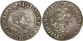 Sigismund I Old
POLSKA/ POLAND/ POLEN / POLOGNE / POLSKO

Zygmunt I Stary. Szostak (6 groszy - groschen) 1535, Gdansk (Danzig), Pretty RARITY R5 
...