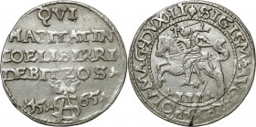 Sigismund II August
POLSKA/ POLAND/ POLEN/ LITHUANIA/ LITAUEN

Zygmunt II August. Trojak - 3 grosze (Groschen) SZYDERCZY 1565, Tykocin variety 1c -...