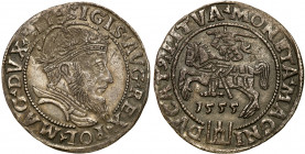 Sigismund II August
POLSKA/ POLAND/ POLEN/ LITHUANIA/ LITAUEN

Zygmunt II August. Grosz (Groschen) na stopę litewską 1555, Vilnius RARITY R5 

Aw...