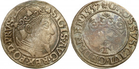 Sigismund II August
POLSKA/ POLAND/ POLEN/ LITHUANIA/ LITAUEN

Zygmunt II August. Grosz (Groschen) 1557, Gdansk (Danzig) - RARITY R4 

Aw.: Głowa...