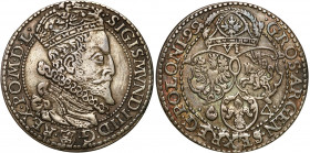 Sigismund III Vasa 
POLSKA/ POLAND/ POLEN/ LITHUANIA/ LITAUEN

Zygmunt III Waza. Szostak (6 groszy - groschen) 1599, Malbork DUŻA GŁOWA 

Aw.: Gł...