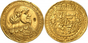Wladyslaw IV Vasa 
POLSKA/ POLAND/ POLEN/ LITHUANIA/ LITAUEN

Władysław IV Waza. 6 ducats strucked with a medal die of thaler, Bydgoszcz - Only 3 k...