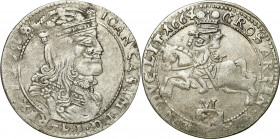 John II Casimir 
POLSKA/ POLAND/ POLEN/ LITHUANIA/ LITAUEN

Jan ll Kazimierz. Szostak (6 groszy - groschen) 1664 Vilnius - RARE 

Aw.: Głowa król...