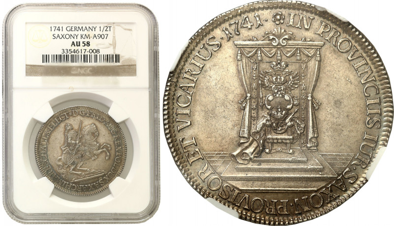 Augustus III the Sas 
POLSKA / POLAND / POLEN / SACHSEN / FRIEDRICH AUGUST II
...