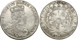 Augustus III the Sas 
POLSKA / POLAND / POLEN / SACHSEN / FRIEDRICH AUGUST II

August III Sas. Tymf 1753, Leipzig - RARE 

Aw.: Popiersie w koron...